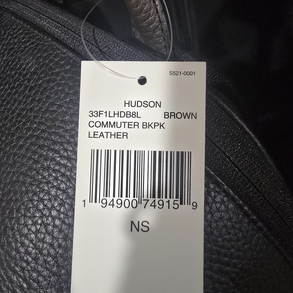 Michael Kors Brown and Black Men's Backpack with Stripe - Picture 6 of 8